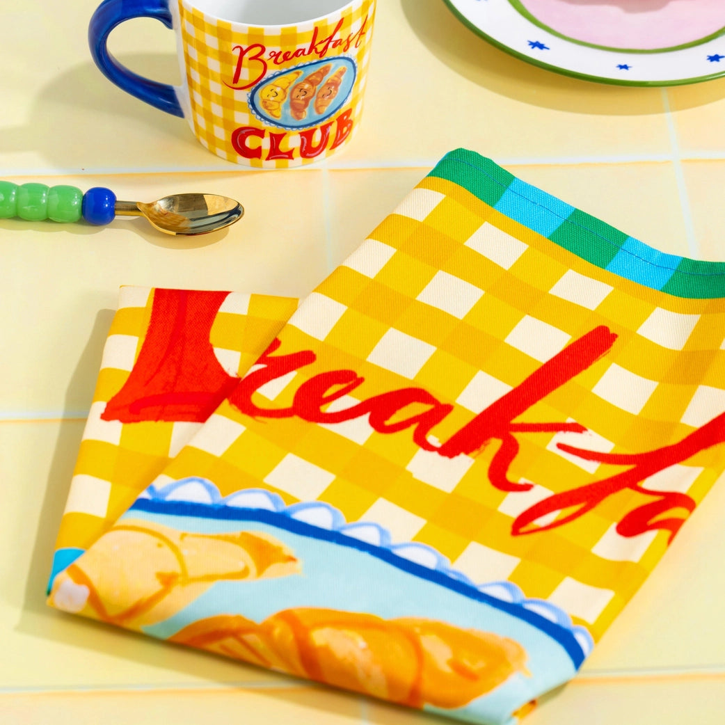 Breakfast Club Tea Towel