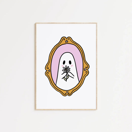 Ghostie Daisy Print - 2 Sizes Available