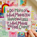 Do More Of What Makes You Happy Mini Print