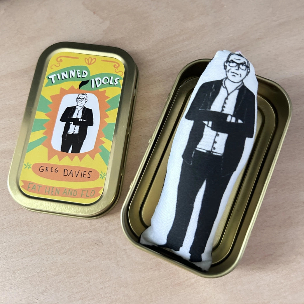 Greg Davies Mini Tinned Idol