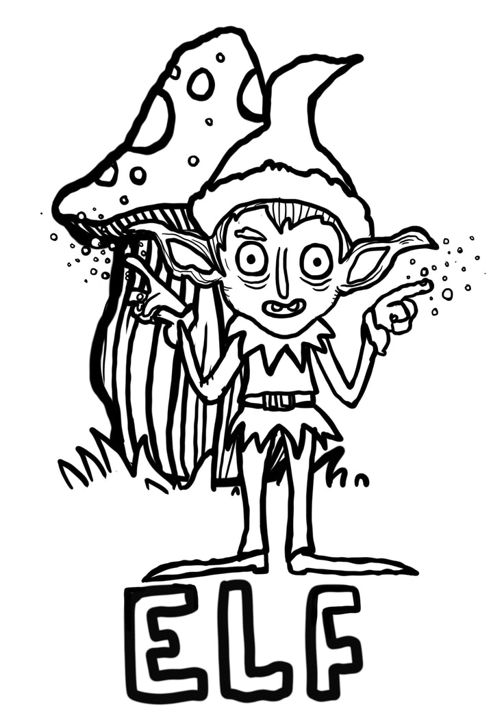 Magic And Monsters! Colouring Book