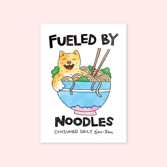 Noodles Mini Print