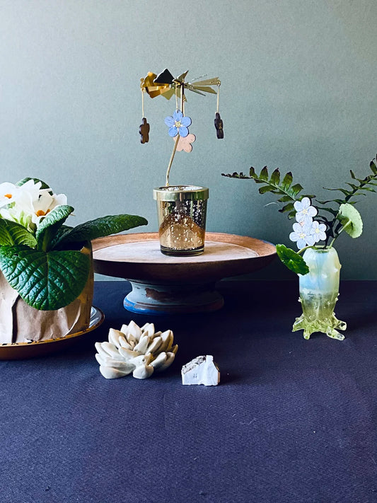 Forget Me Not Candle Carousel