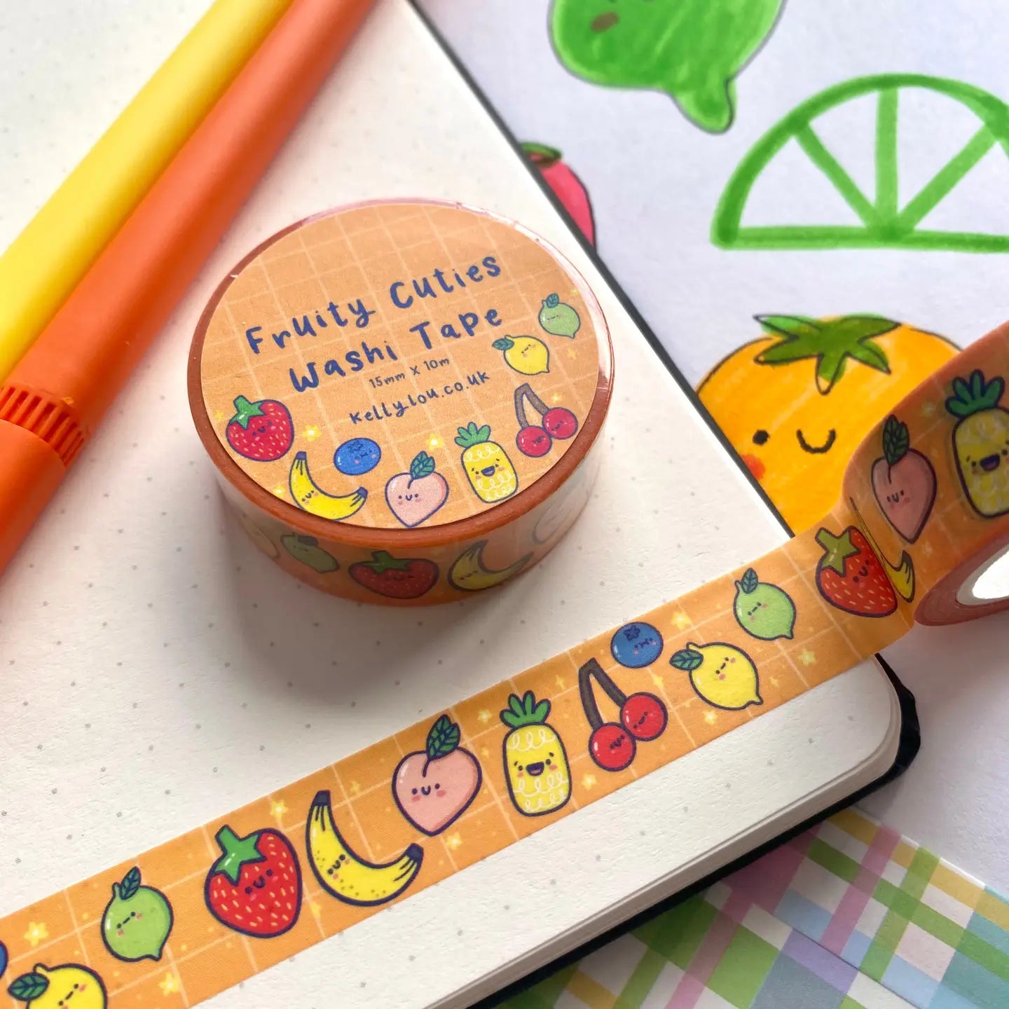 Fruity Cuties Washi Tape