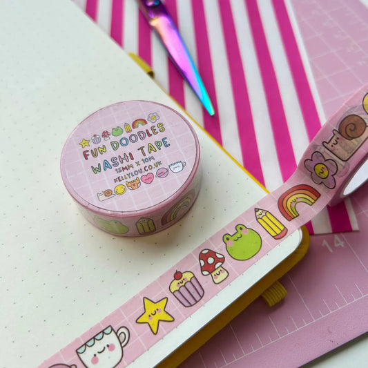 Fun Doodles Washi Tape