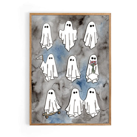 Ghosts A4 Print