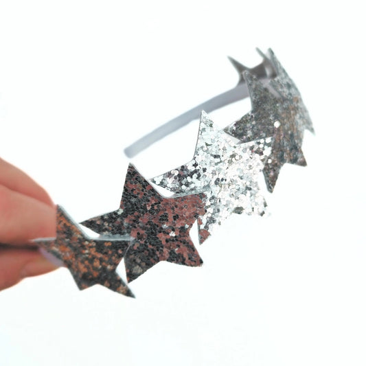 Silver Star Headband