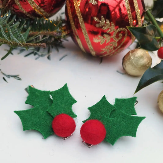 Holly Hair Clips