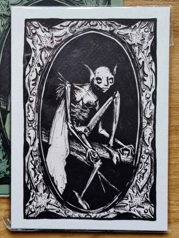 Dark Fairy A5 Print - 3 Colours available