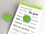 Pea Of Positivity Pin