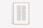 Off And On Again Binary Code A4 Print