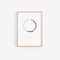 Zero Fucks Given Morse Code A4 Print