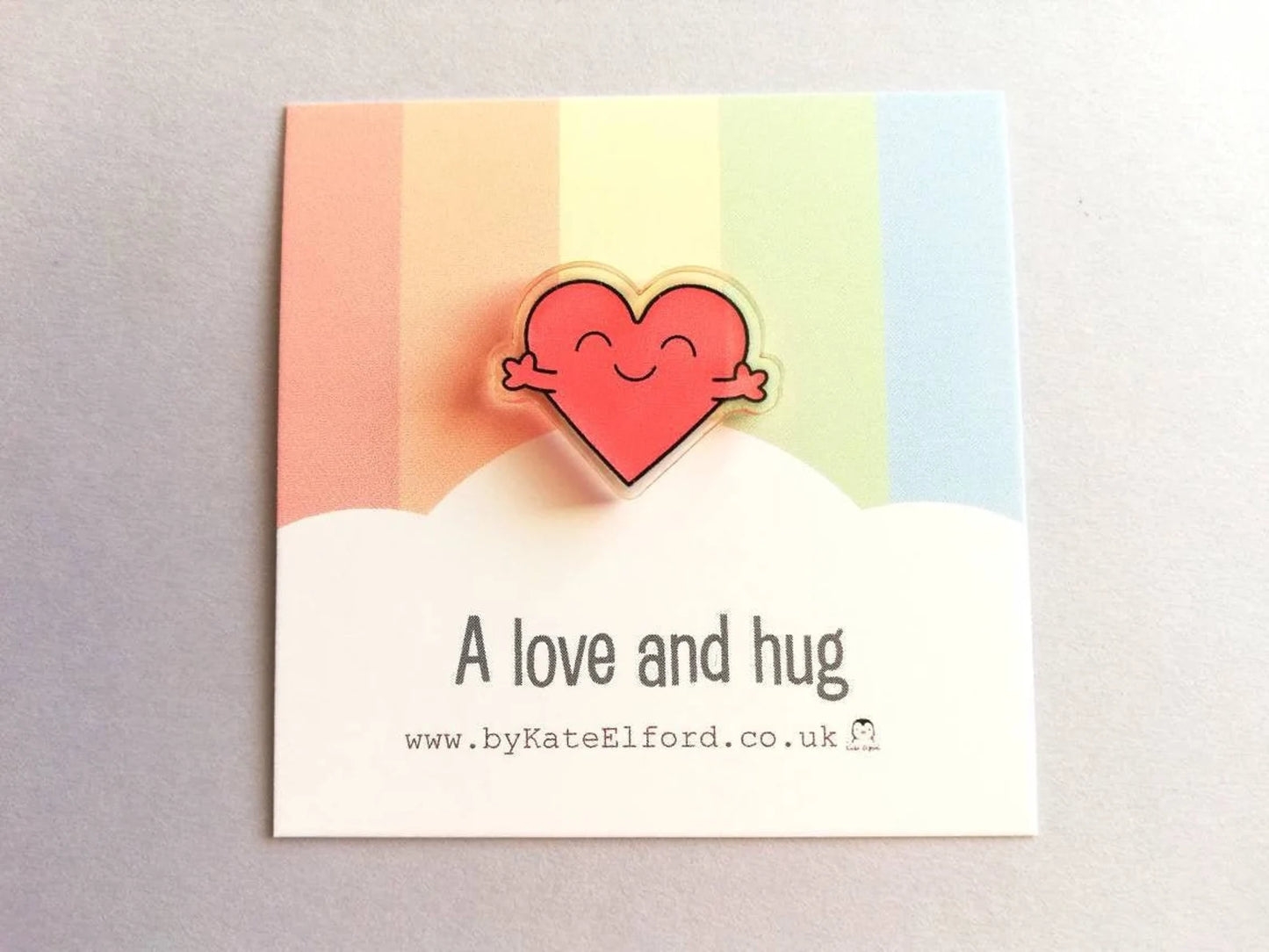 Love And Hug Mini Magnet