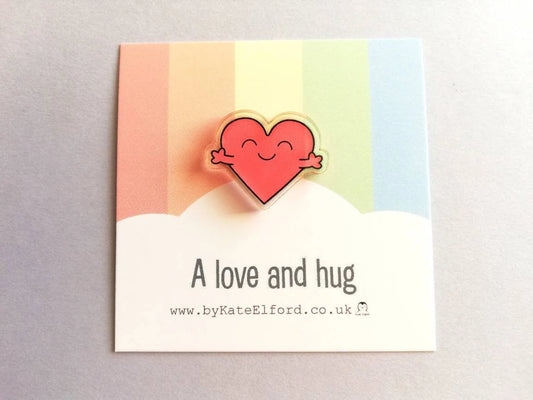 Love And Hug Mini Magnet
