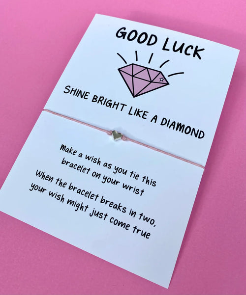 'Good Luck' Wish Bracelet