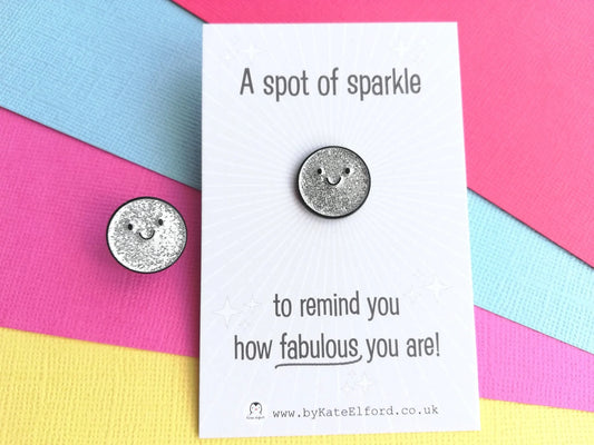 Spot Of Sparkle Pin