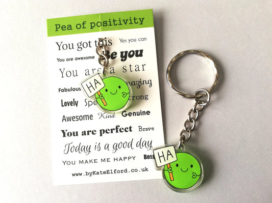 Ha Pea Acrylic Keyring