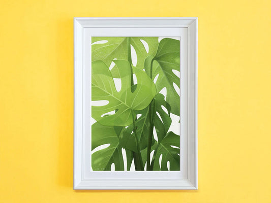 Monstera Print - Available in 2 sizes