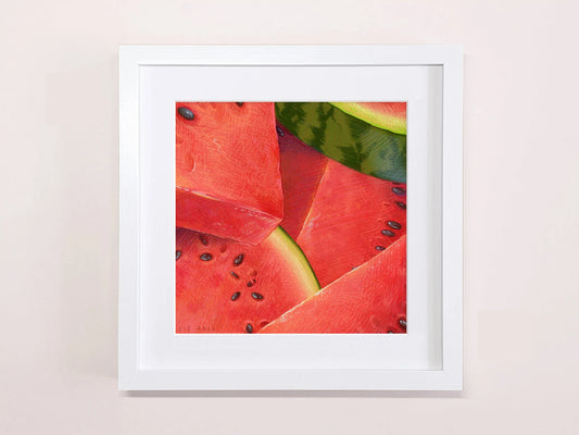 Watermelon Square Print