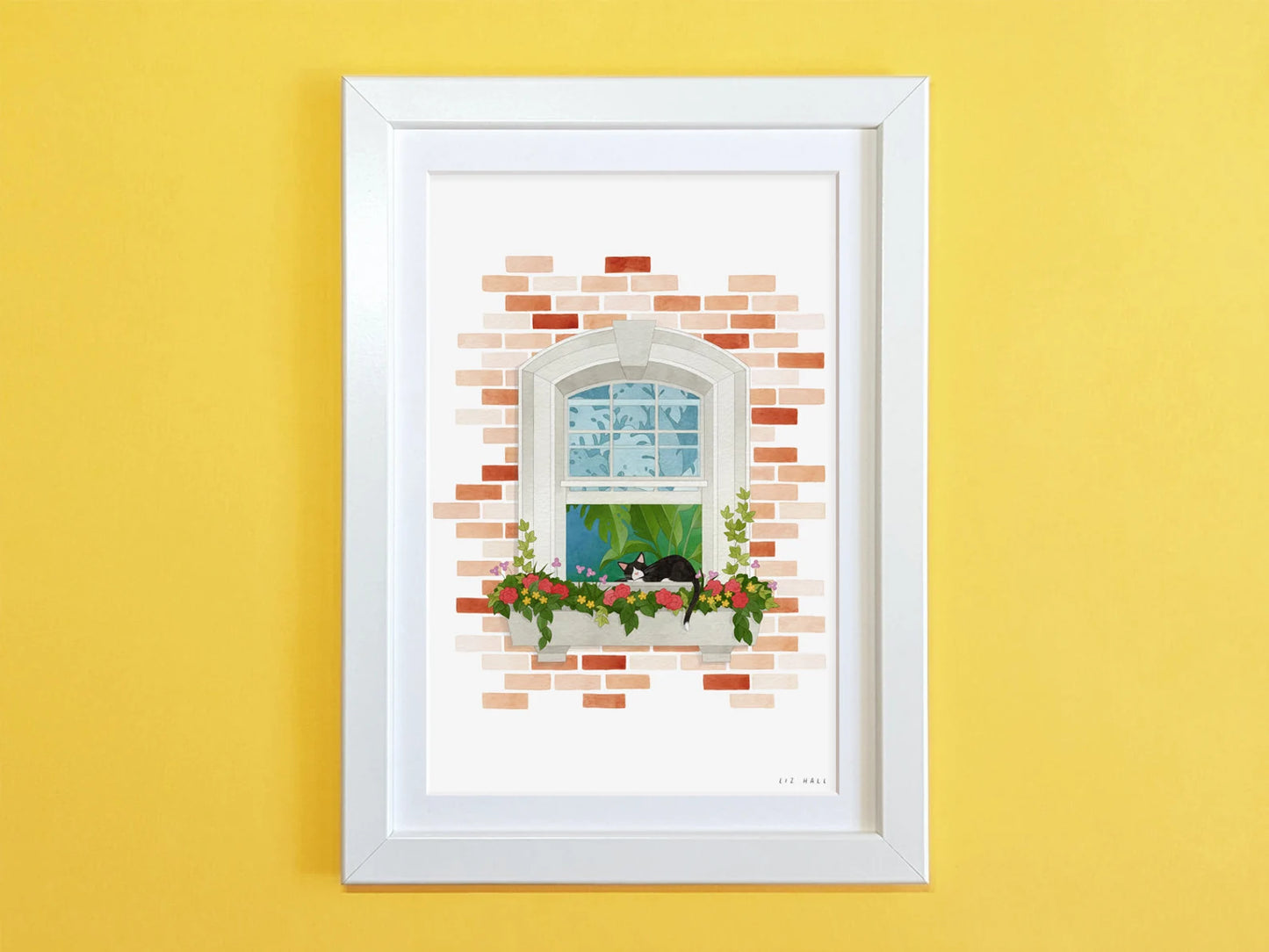 Cat Nap Print - Available in 2 sizes