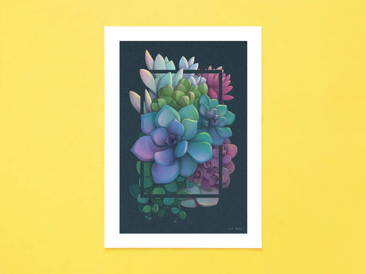 Succulent Print - Available in 2 sizes