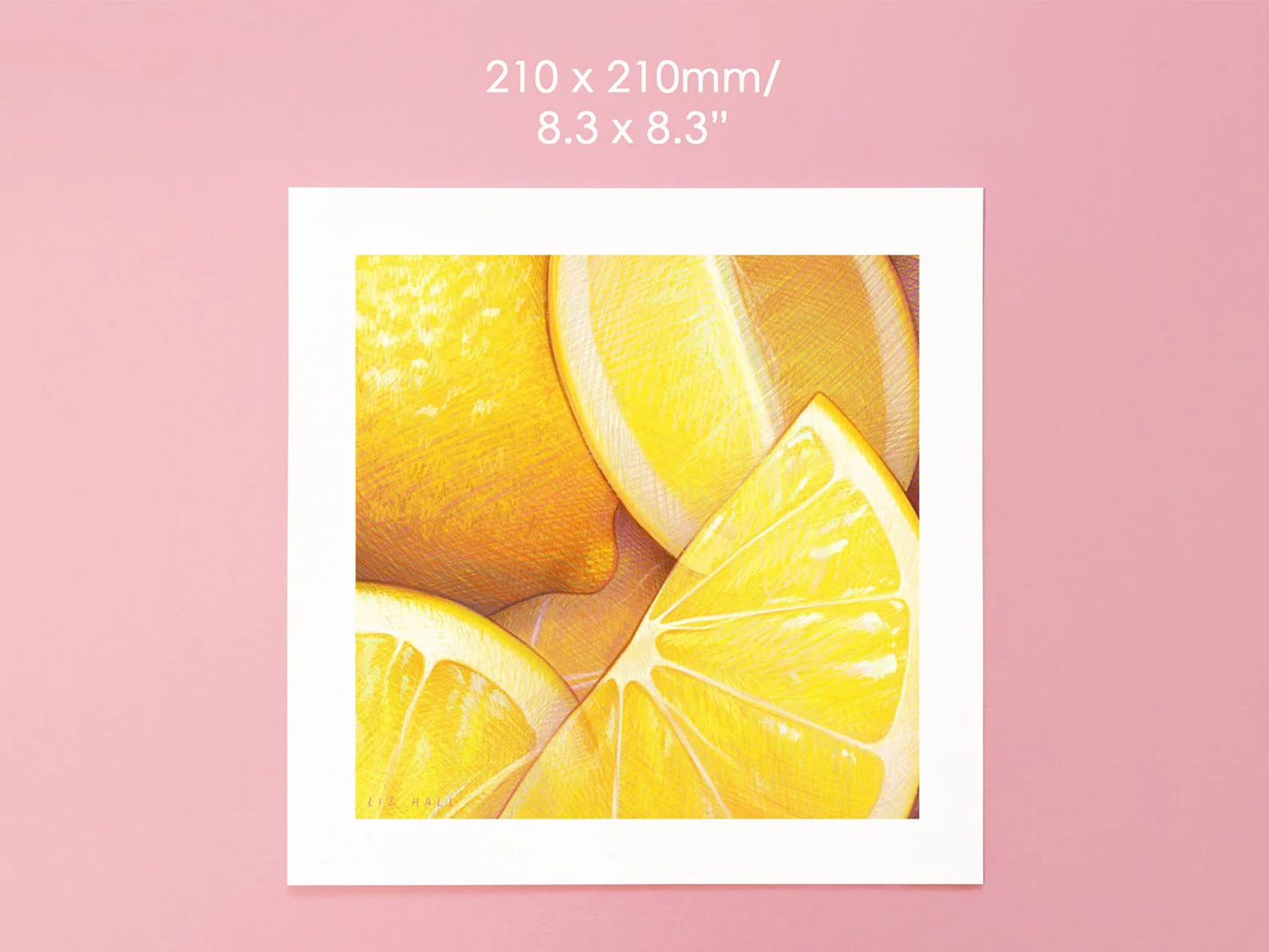 Lemon Square Print