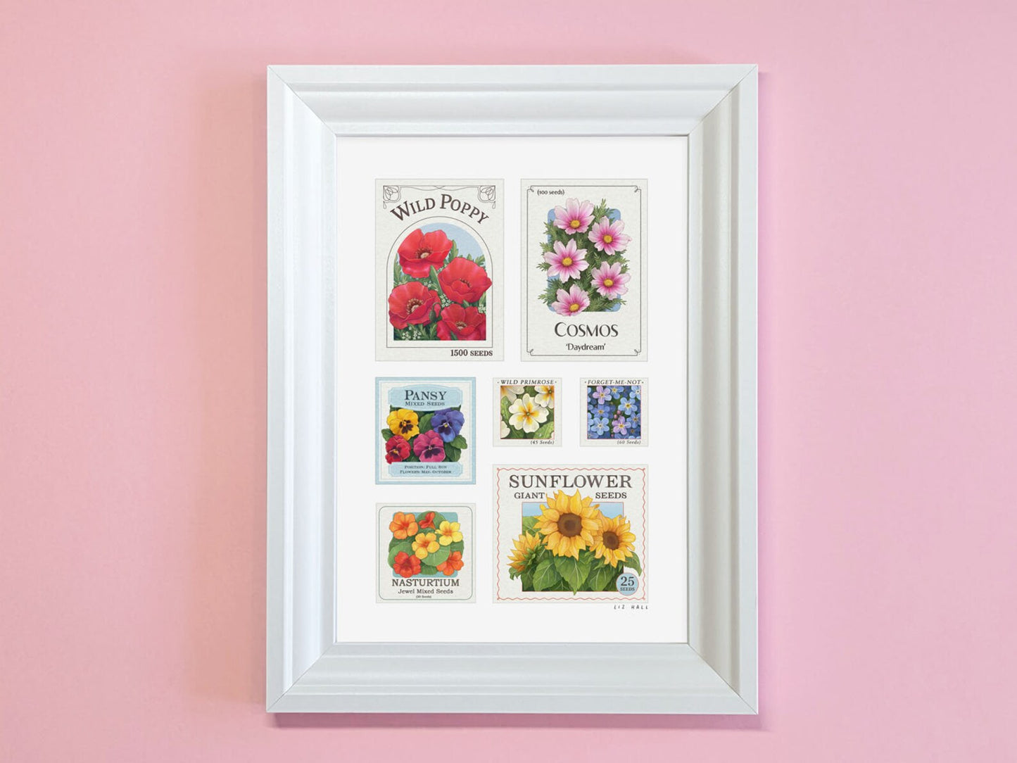 Seed Packets Print - Available in 2 sizes