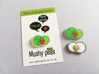 Mushy Peas Mini Magnet