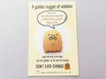 Golden Nugget Mini Magnet