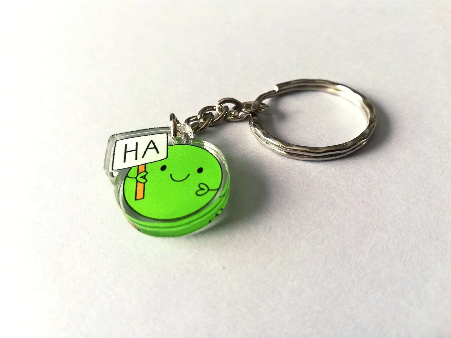 Ha Pea Acrylic Keyring