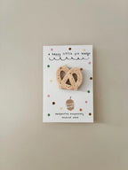 Pretzel Pin Badge