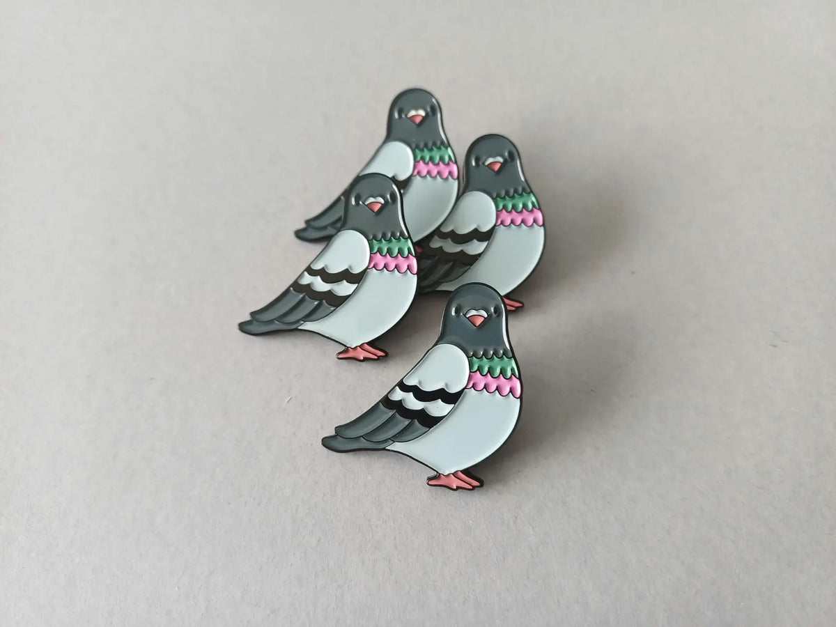 The Pigeon of Pride Pin