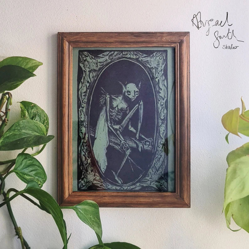 Dark Fairy A5 Print - 3 Colours available