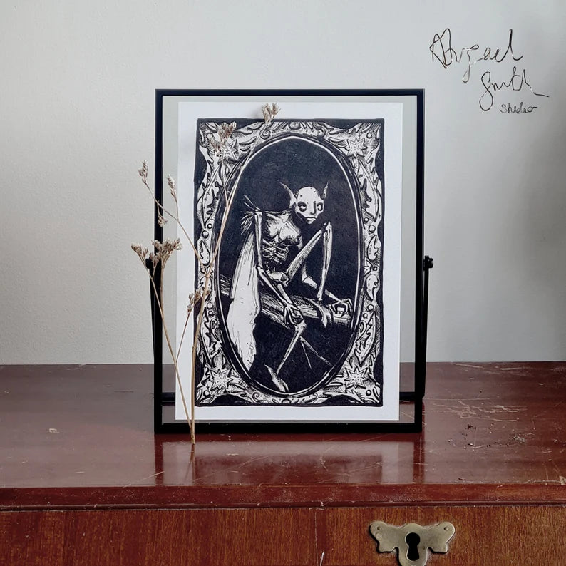 Dark Fairy A5 Print - 3 Colours available
