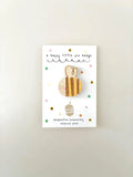 Bee Pin Badge