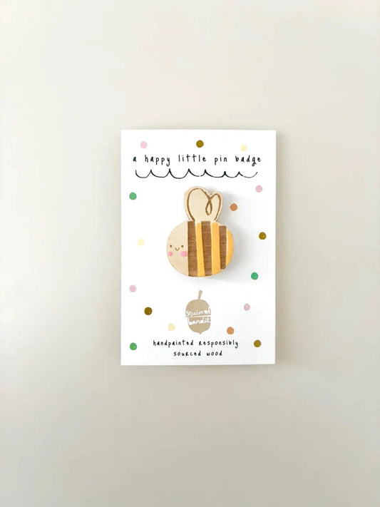 Bee Pin Badge