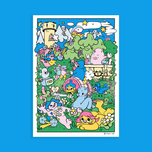Fantassy A4 Art Print