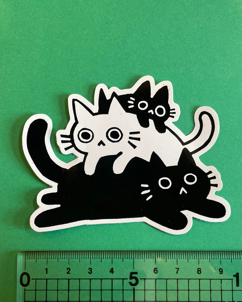 Cat Stack Sticker