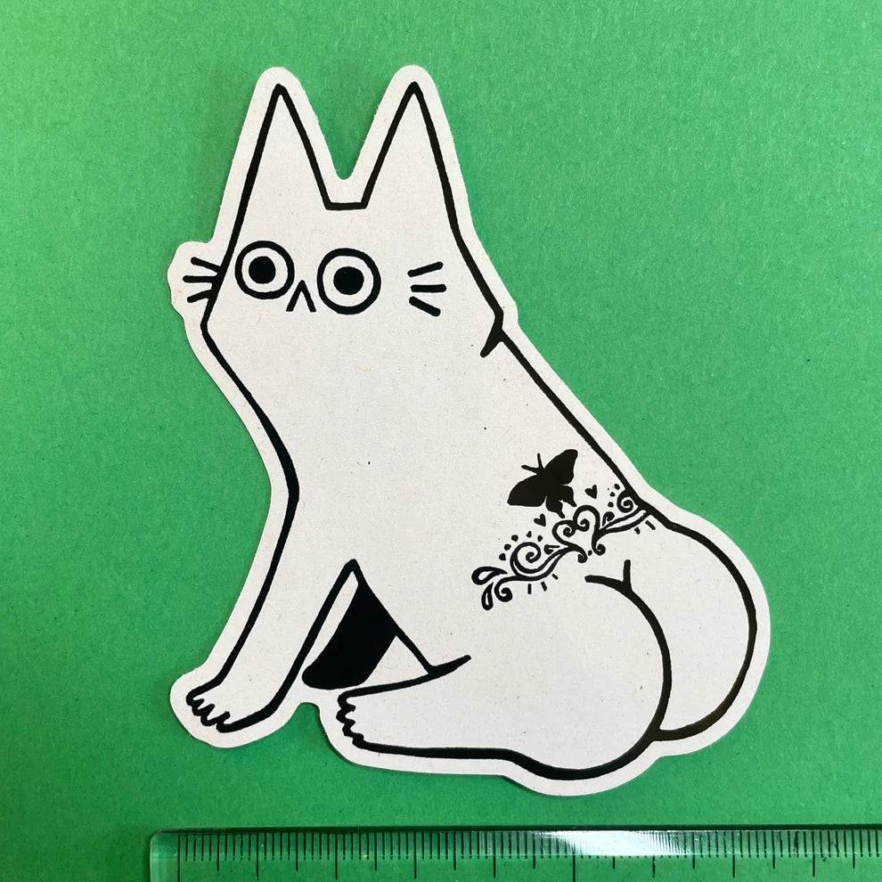 Tramp Stamp Sticker