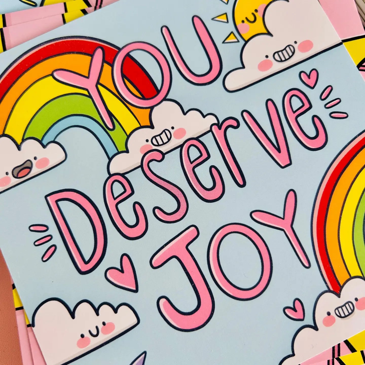 You Deserve Joy Mini Print