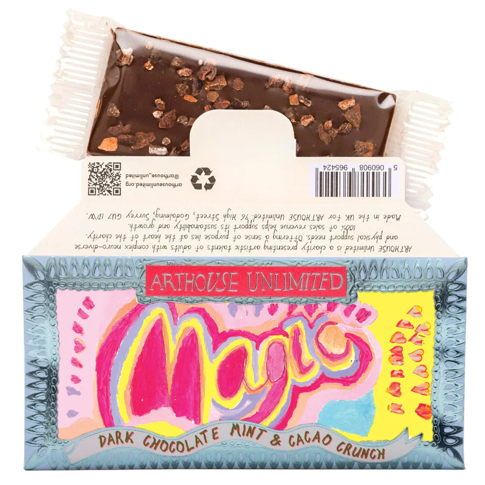 Dark Chocolate Mint & Cacao Crunch 'Magic' Joy Sized Bar