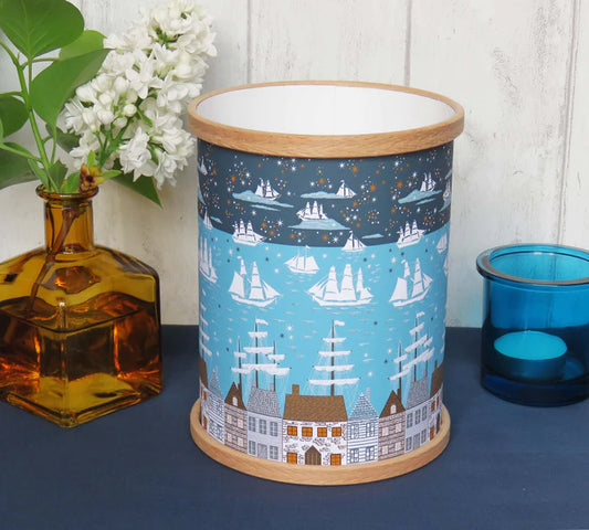 Passing Ships In The Night - Handmade Lantern