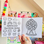Positivity Colouring Book