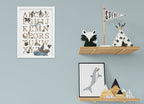 A3 Pirates Alphabet Print (Unframed)