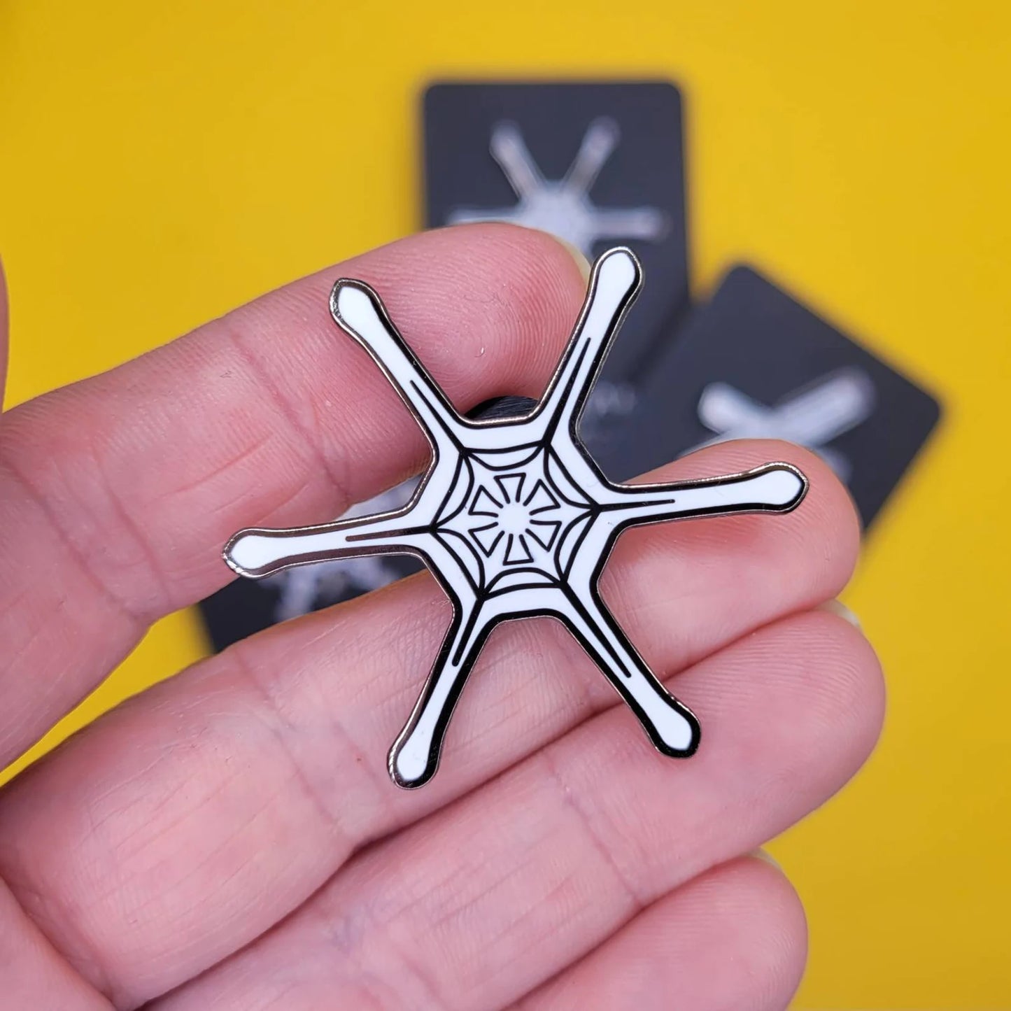 Simple Star Snowflake Enamel Pin