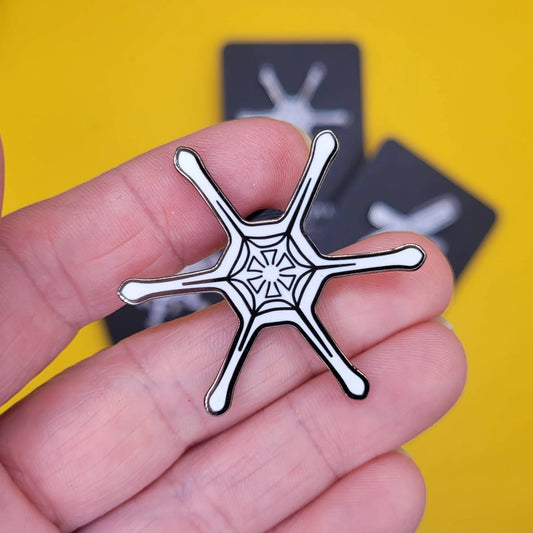 Simple Star Snowflake Enamel Pin