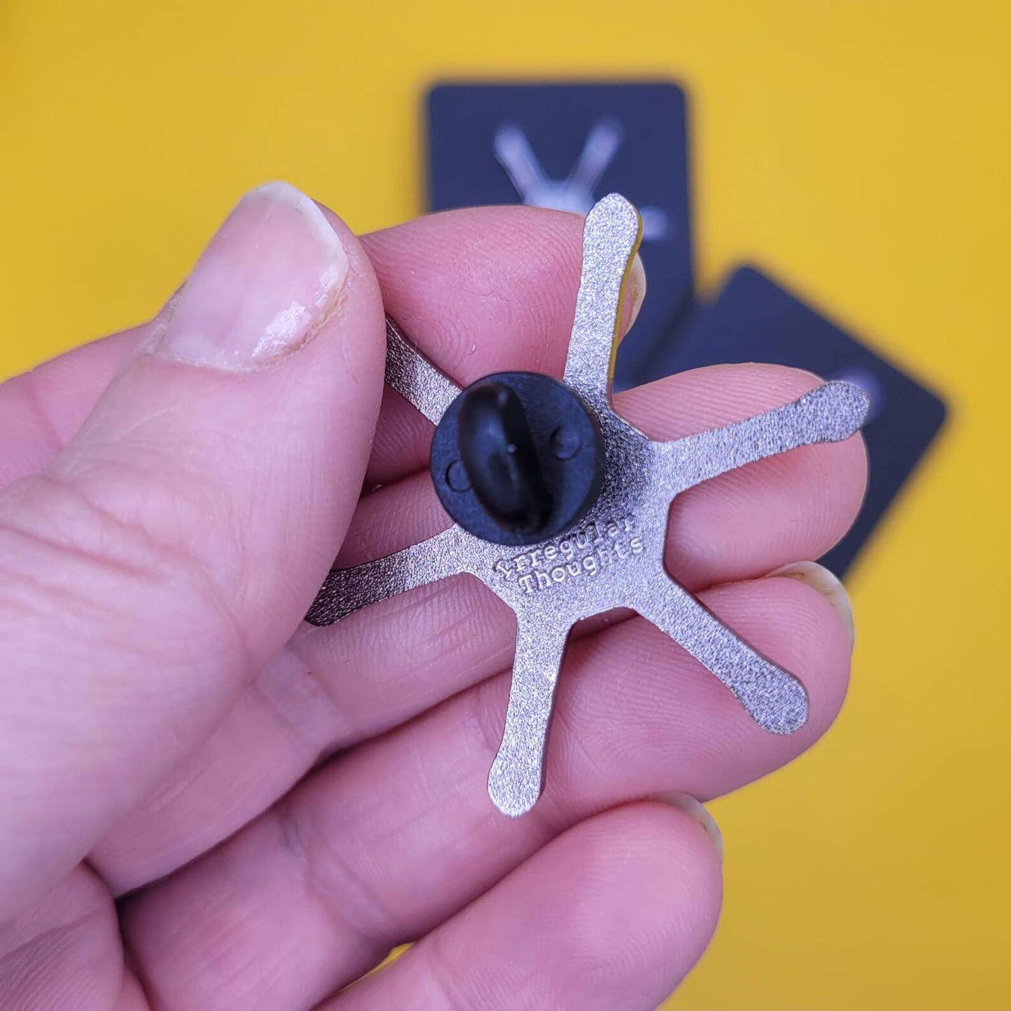 Simple Star Snowflake Enamel Pin