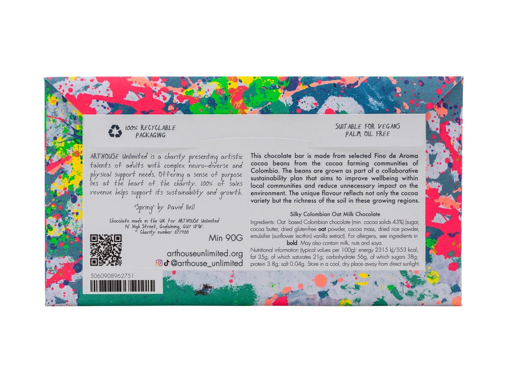Oatmilk Chocolate 'Spring' Bar