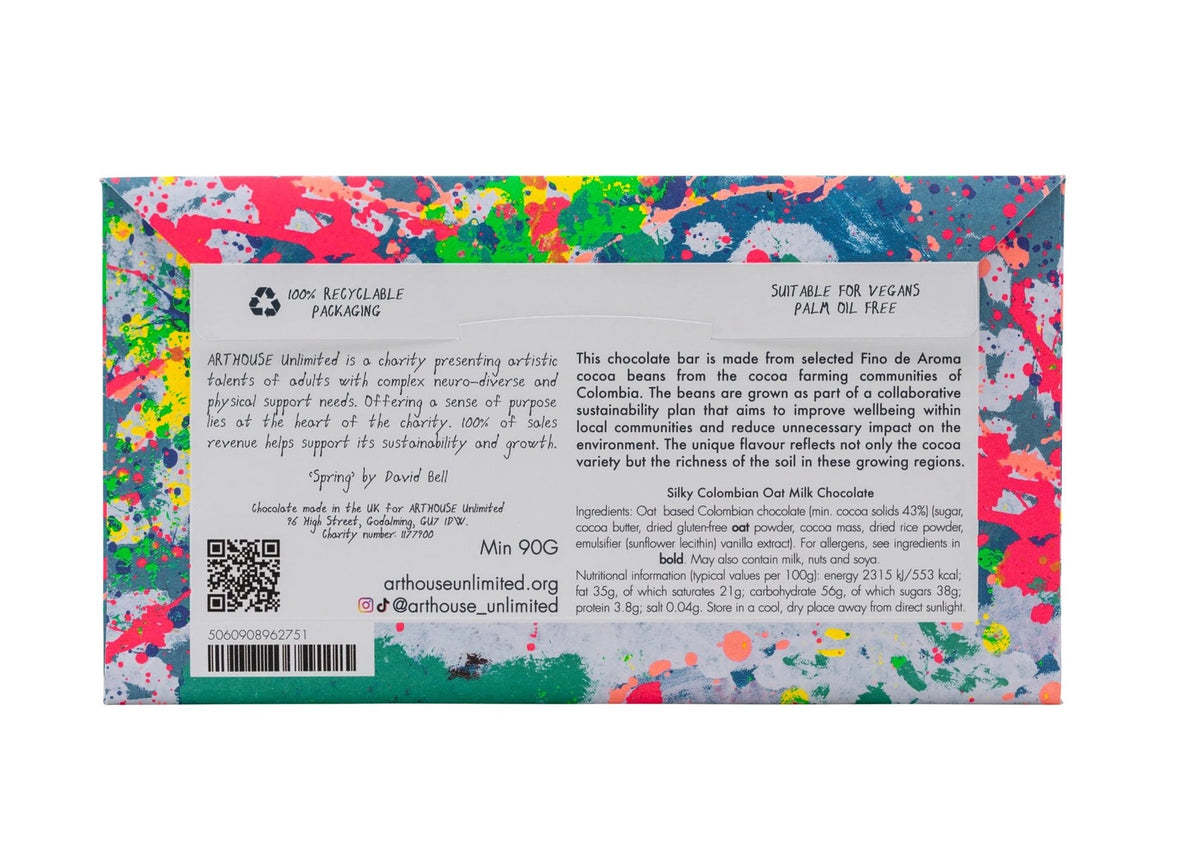 Oatmilk Chocolate 'Spring' Bar