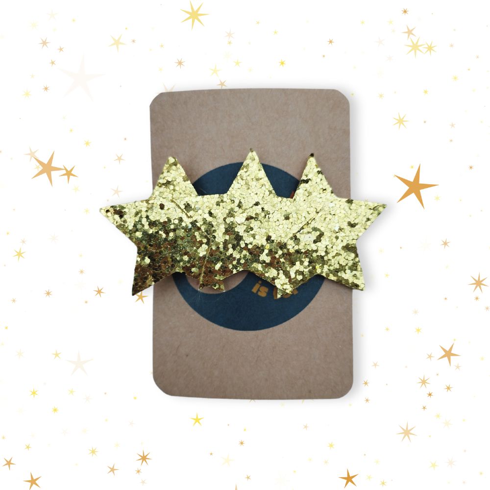 Glitter Star Hairclip